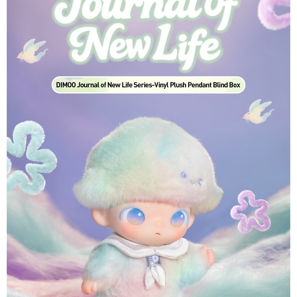 Pop mart Dimoo Journal of new life. Strangeness